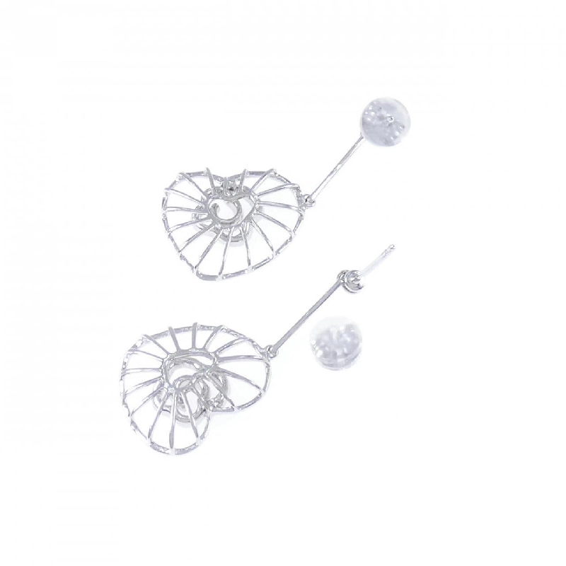 K18WG Bông tai kim cương hình trái tim 0.15CT - Hàng hiệu Chính hãng 867895