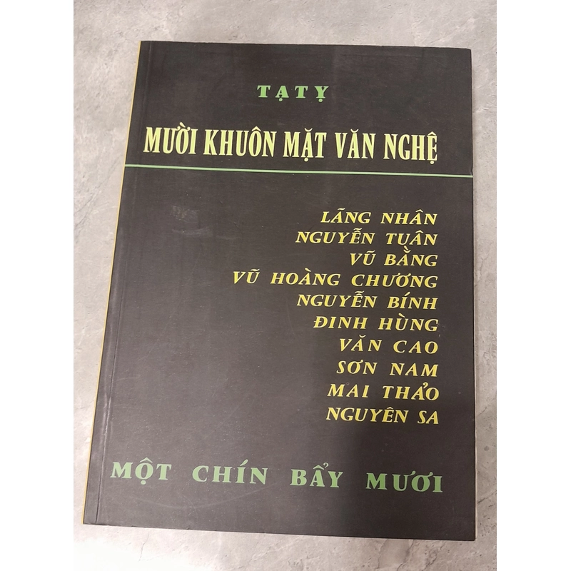 MƯỜI KHUÔN MẶT VĂN NGHỆ 199834