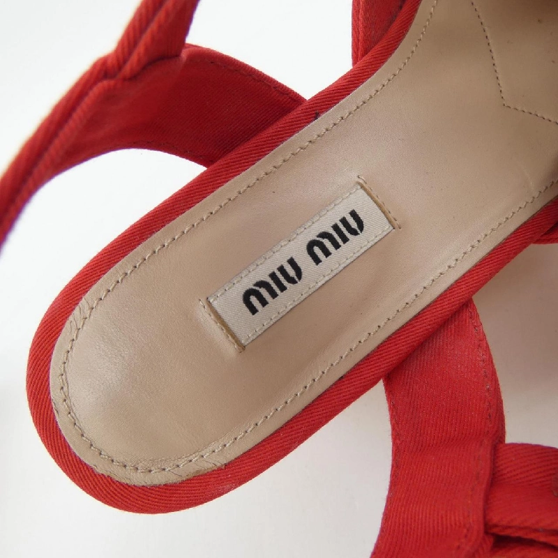 Giày sandal MIU MIU - Hàng hiệu Authentic 828974