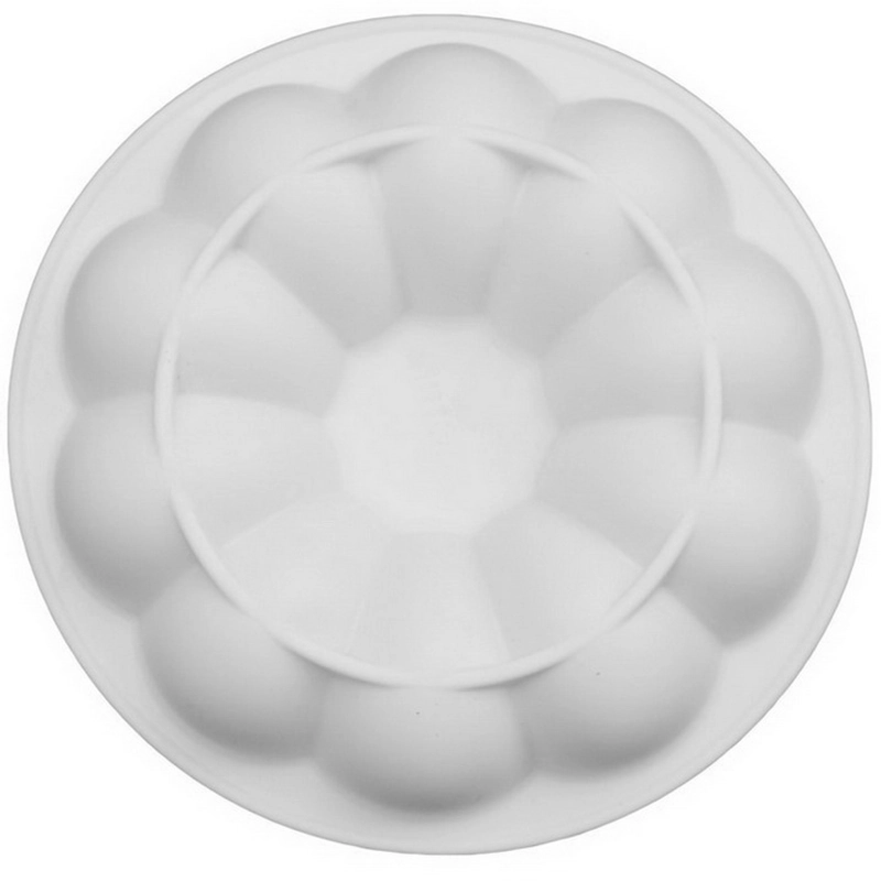Khuôn silicon làm đế bánh, rau câu tròn hình bí ngô - Loại 21 cm - Mã số 1167 338454