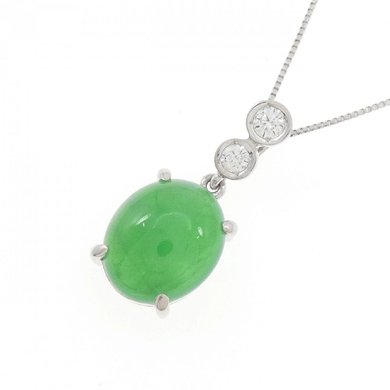 Dây chuyền ngọc bích PT900/PT850 3.66CT - Hàng hiệu Chính hãng 857800