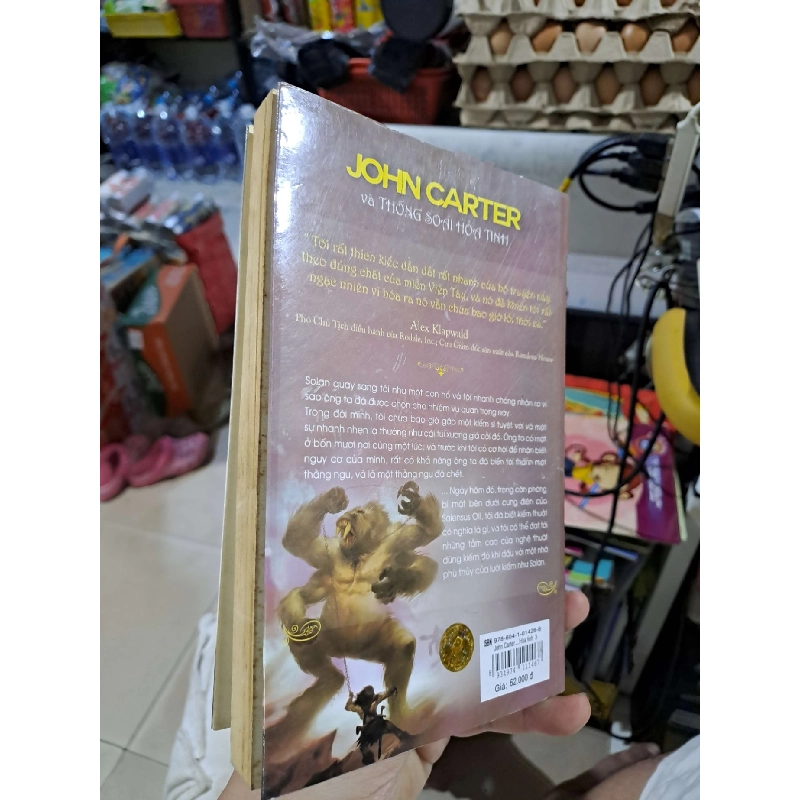 John Carter Và Thống Soái Hỏa Tinh - Edgar Rice Burroughs - 2012 mới 80% ố - VĂN HỌC - HCM3012 749769