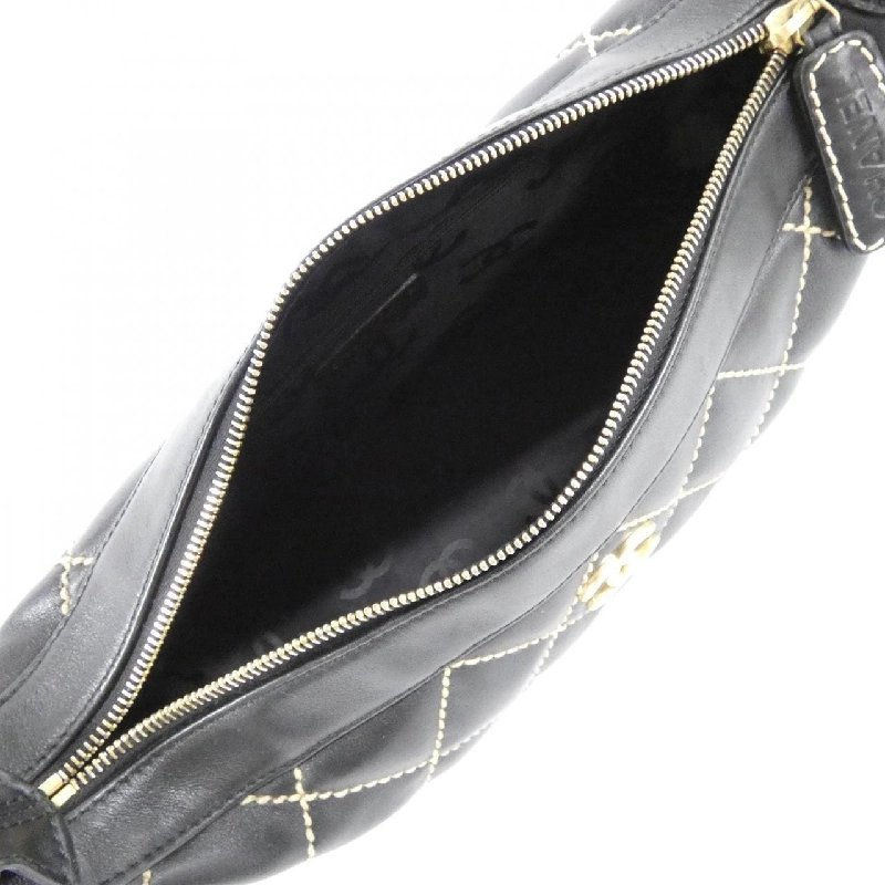 【Vintage】Túi xách chéo Chanel Wild Stitch Line 20663 611731