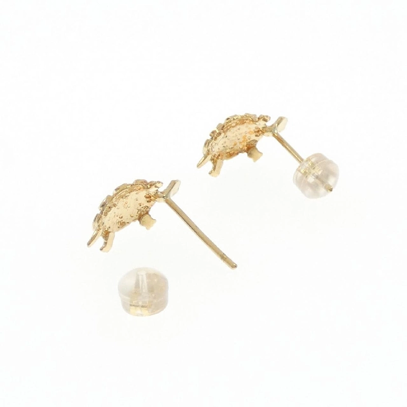 K18YG Bông tai hình cổ - Hàng hiệu Chính hãng 868817