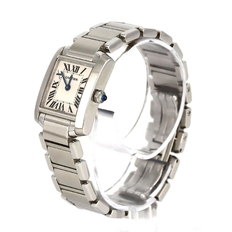 Cartier Tank Française SM W51008Q3 SS Quartz - Hàng hiệu Authentic 877247
