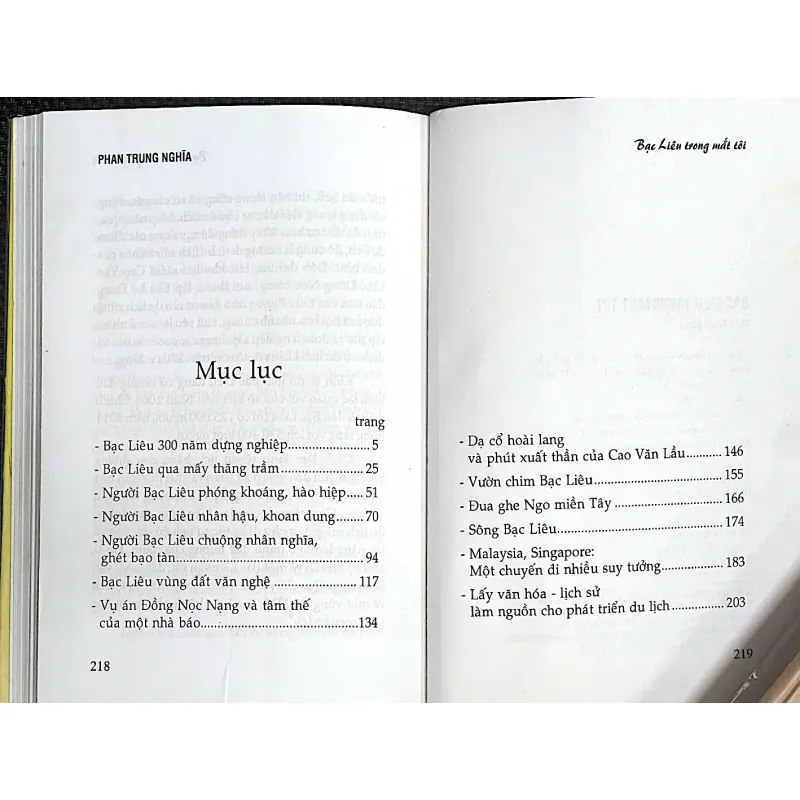 BẠC LIÊU TRONG MẮT TÔI - Tác giả PHAN TRUNG NGHĨA 1031041