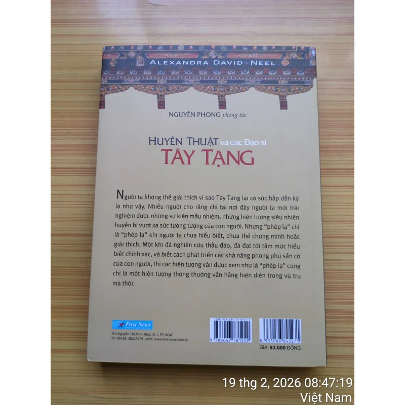 Huyền Thuật Và Các Đạo Sĩ Tây Tạng - Alexandra David Neel 907846