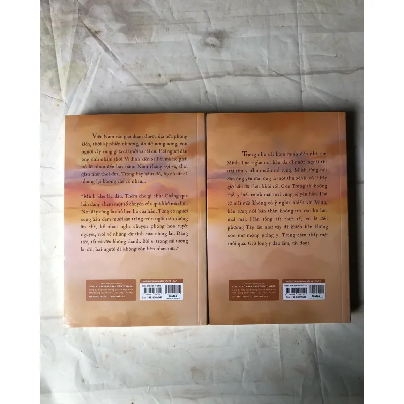 Trọn bộ 2 tập Những Tháng Năm Vội Vã - Minh Nguyệt Vô Ưu 736412