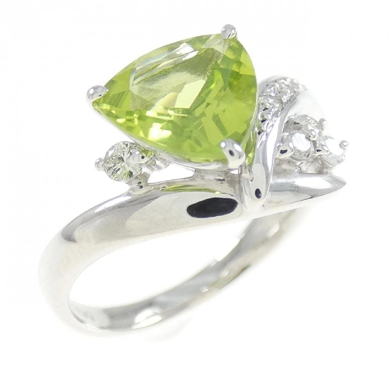 Nhẫn Peridot K18WG 1.39CT - Hàng hiệu Chính hãng 855788
