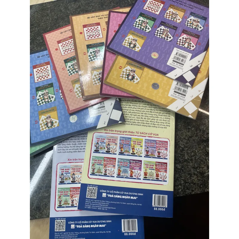 Cờ vua chơi mà học, Từng bước chinh phục thế giới cờ vua 689289