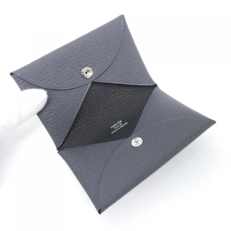 【Sản phẩm chưa sử dụng】Thẻ đựng thẻ Hermes Calvi Verso 078476CK 624643