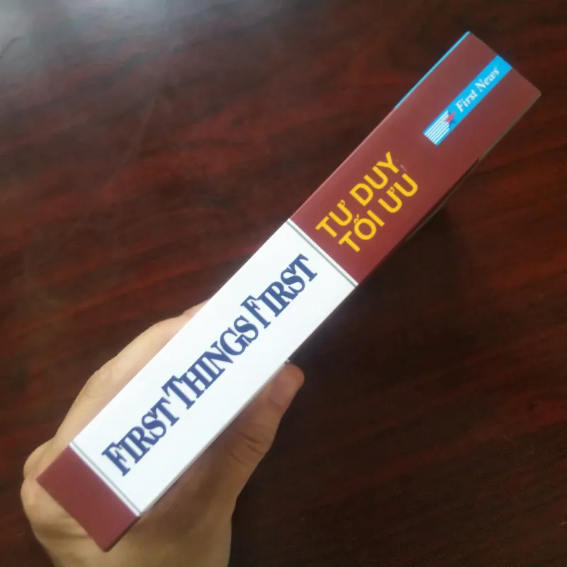 [Sách Quản Trị] First Things First - Tư Duy Tối Ưu (Stephen R. Covey) 1003125