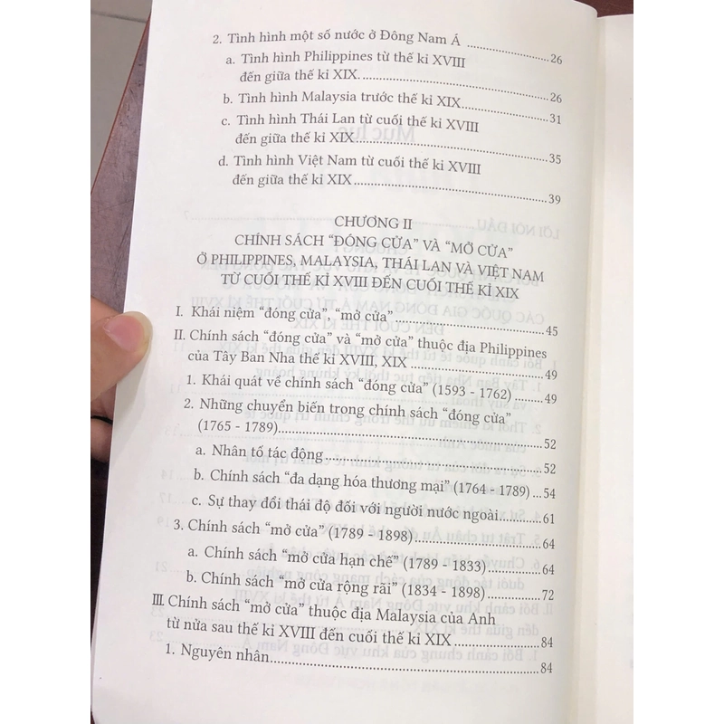 CHÍNH SÁCH "ĐÓNG CỬA" VÀ  "MỞ CỬA" Ở MỘT SỐ QUỐC GIA ĐÔNG NAM Á 454653