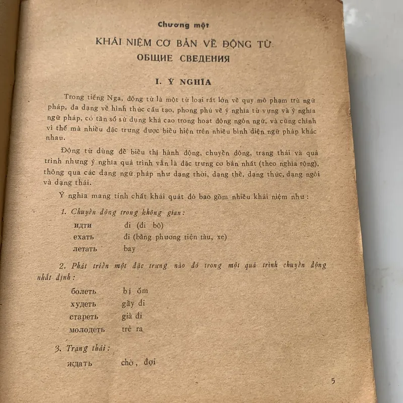 Sử dụng động từ tiếng Nga, Trần Thống 599213