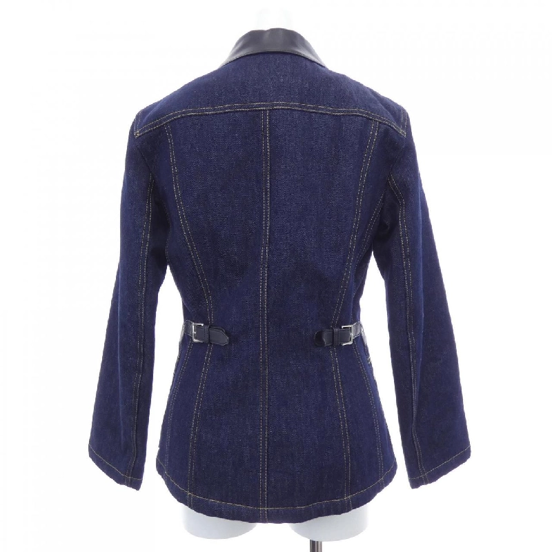 Áo khoác denim HERMES 1H0230DK - Hàng hiệu Authentic 813017