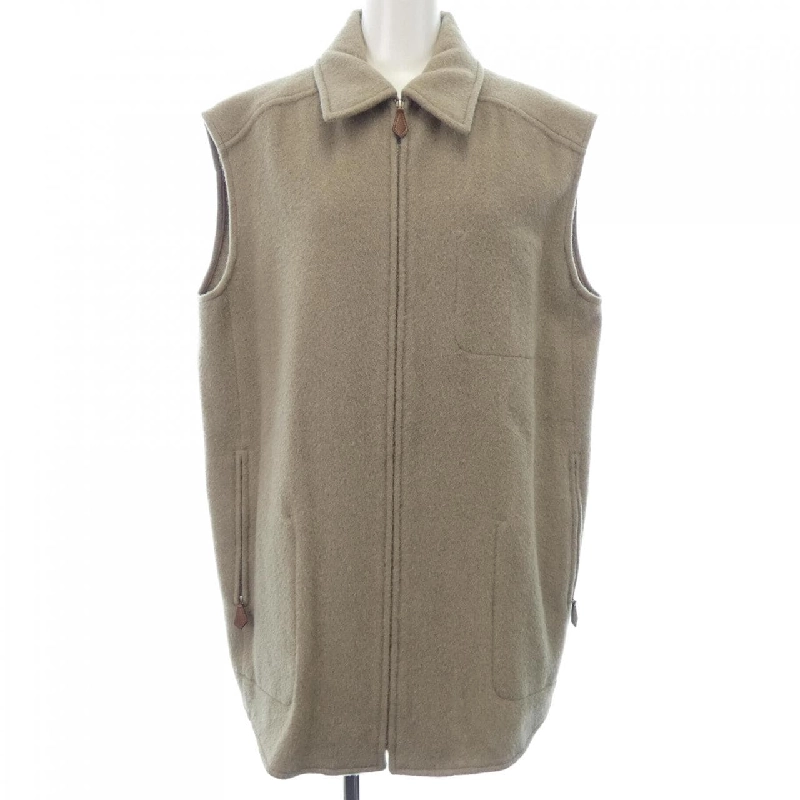 【Cổ điển】Hermes HERMES Áo vest dài 632319