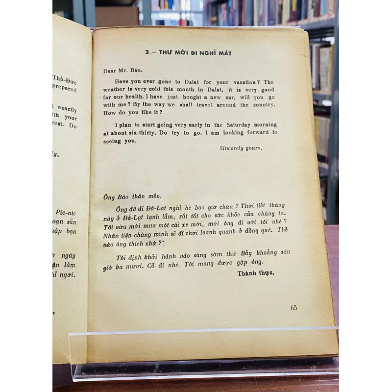 THƯ TỪ GIAO THIỆP HẰNG NGÀY 596179