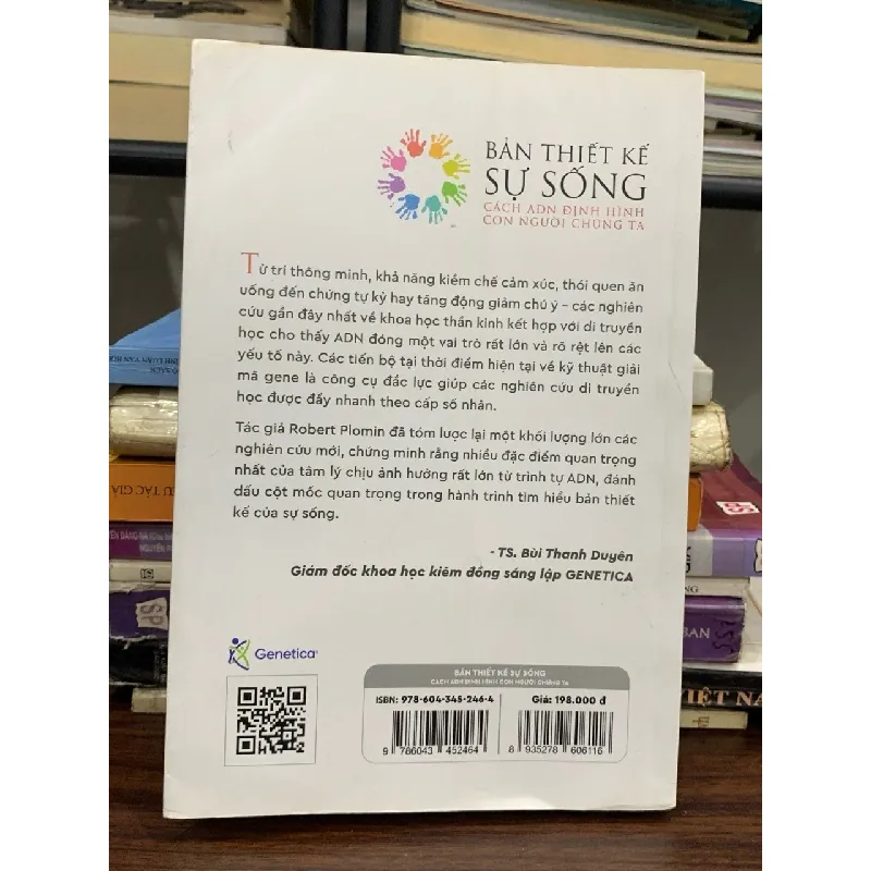 Bản thiết kế sự sống: Cách ADN định hình con người chúng ta – Robert Plomin 589486
