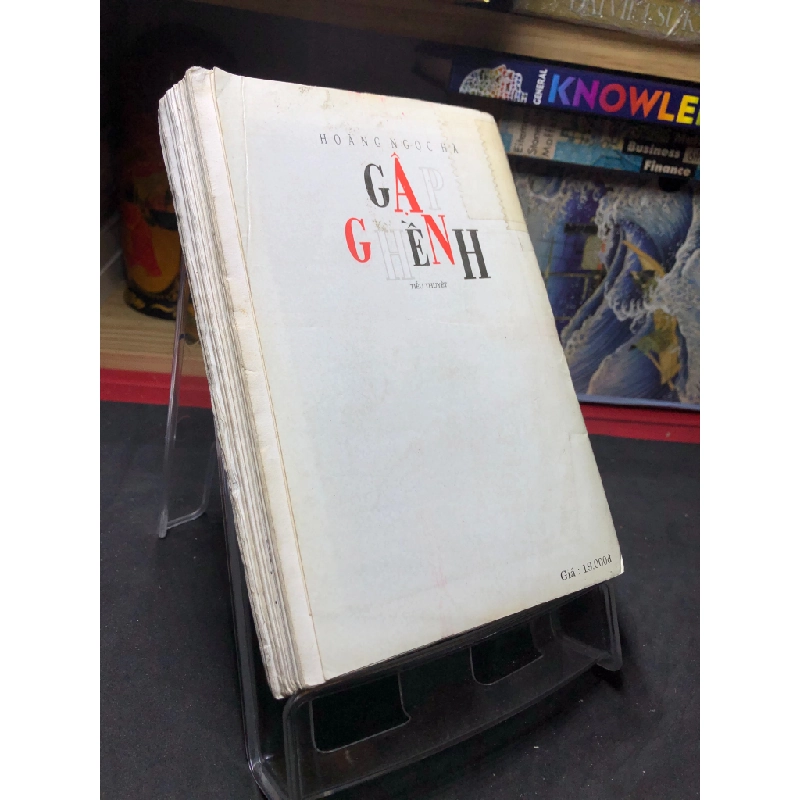 Gập ghềnh 1999 mới 65% ố bẩn nhẹ Hoàng Ngọc Hà HPB0906 SÁCH VĂN HỌC 458936