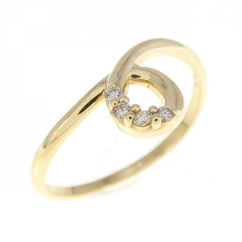 Nhẫn kim cương K18YG 0.05CT - Hàng hiệu Chính hãng 860635