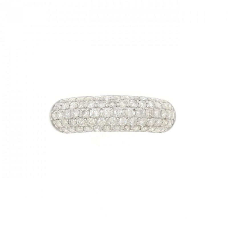 Nhẫn kim cương Pavé K18WG 1.00CT 670965