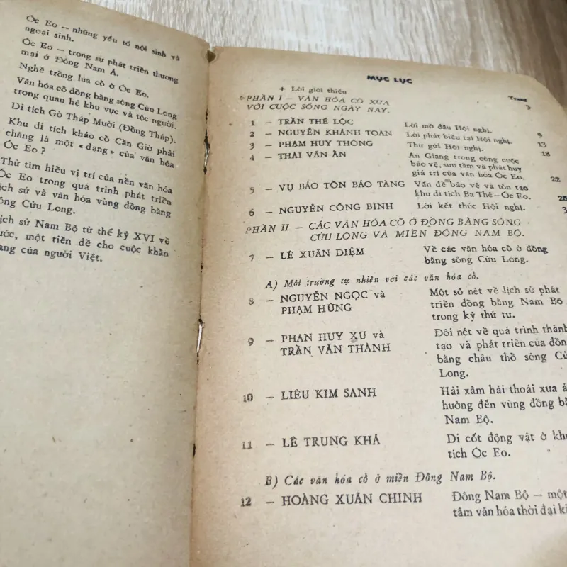 VĂN HOÁ ÓC EO VÀ CÁC VĂN HOÁ CỔ Ở ĐỒNG BẰNG CỬU LONG  960257