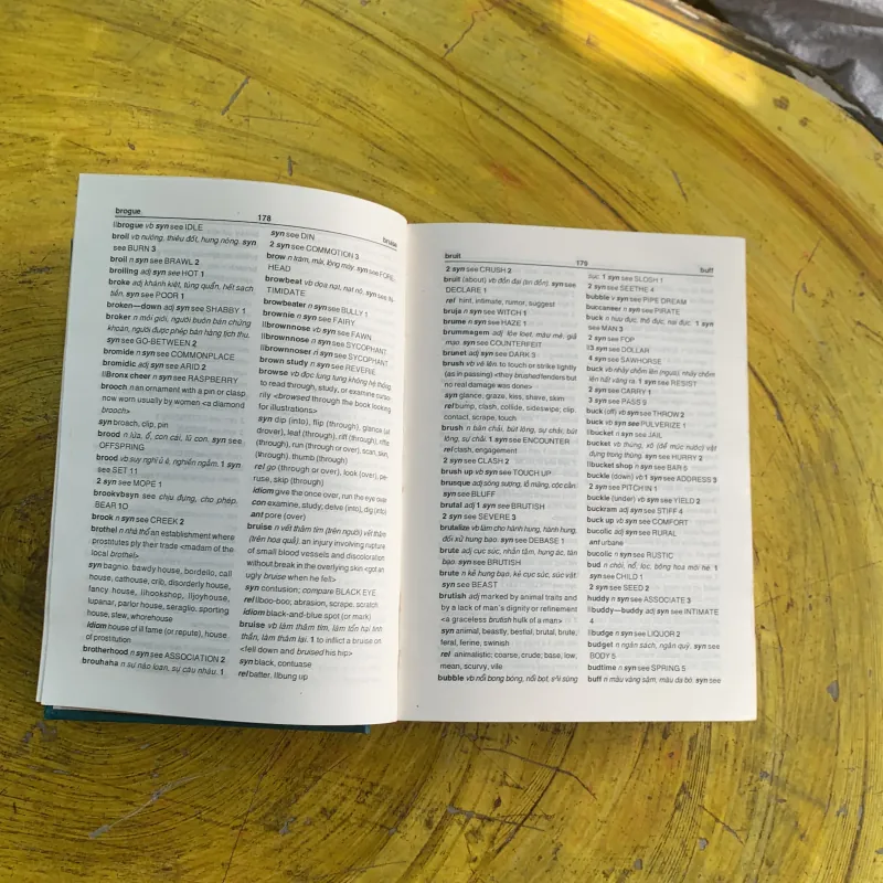 TỪ ĐIỂN ĐỒNG NGHĨA - PHẢN NGHĨA ANH VIỆT - Nguyễn Minh - NGỌC CHÂU 1009000
