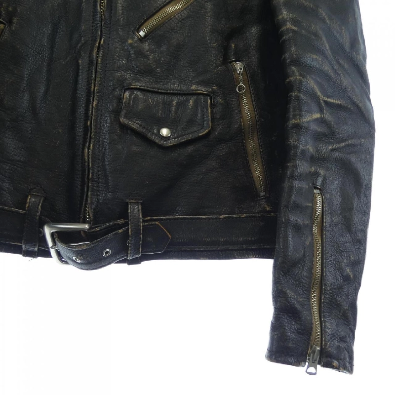 BLACK MEANS 945-74GJ57-1 Áo khoác da - Hàng hiệu Authentic 891382