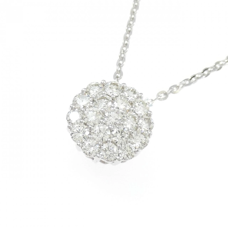 K18WG Dây chuyền kim cương 1.00CT - Hàng hiệu Chính hãng 864857