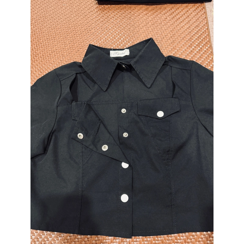 Sơ mi nữ crotop 519643