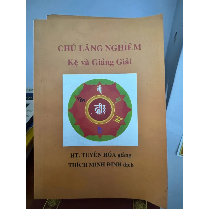 CHÚ LĂNG NGHIÊM KỆ VÀ GIẢNG GIẢI 2 QUYỂN MỀM 1025222