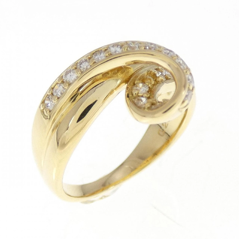 Nhẫn kim cương K18YG 0.23CT 672768