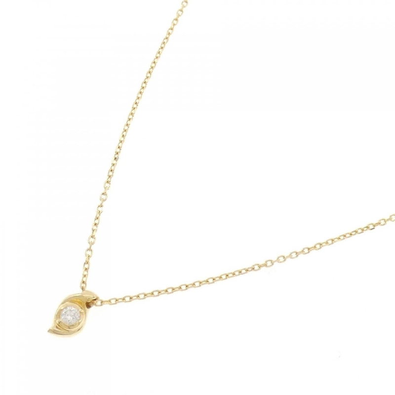 K18YG Dây chuyền kim cương 0.10CT - Hàng hiệu Chính hãng 858353