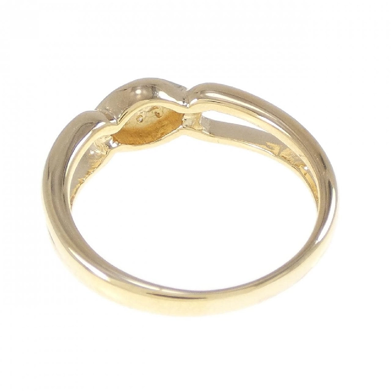 Nhẫn kim cương K18YG 0.03CT 671223