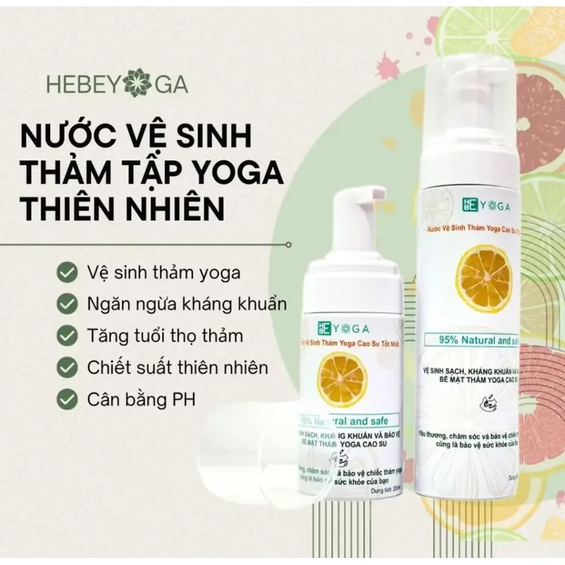  Bọt vệ sinh thảm yoga ( tặng khăn ) 590874