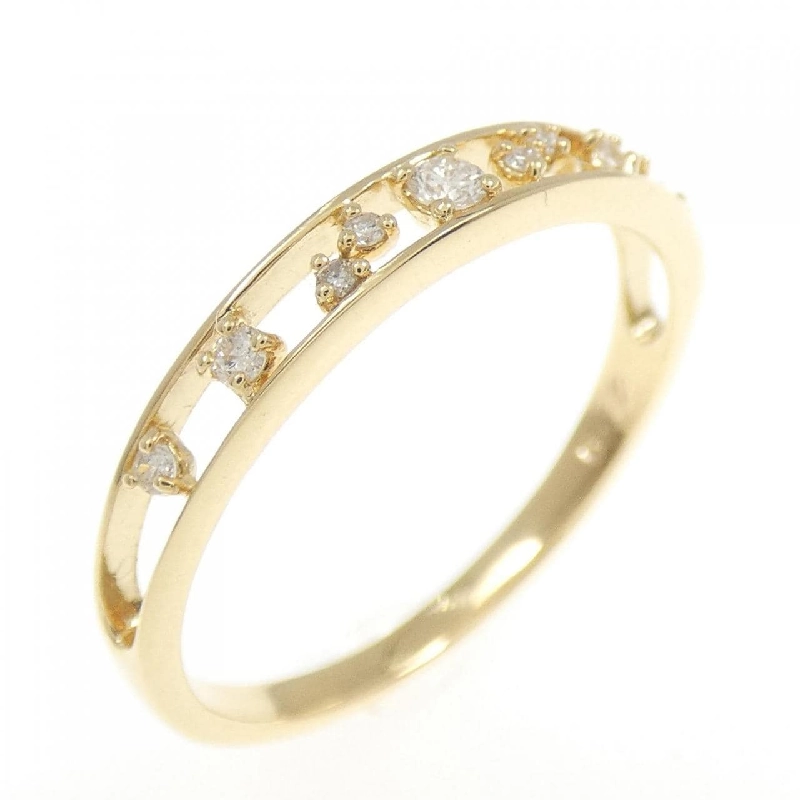 Nhẫn kim cương K18YG 0.12CT - Hàng hiệu Authentic 853806