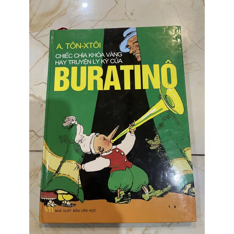 Chiếc chìa khóa vàng hay truyện ly kỳ của Buratino - A.Tôn-xtôi 748604