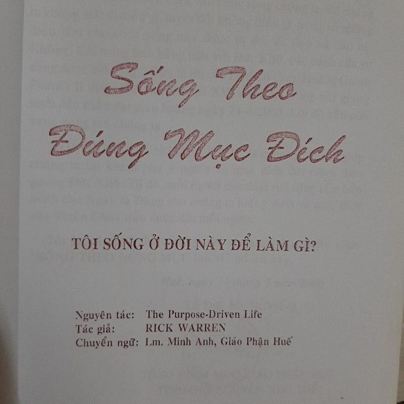 Sống theo đúng mục đich 323614