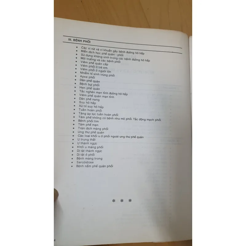BỆNH HỌC LAO VÀ BỆNH PHỐI  780295