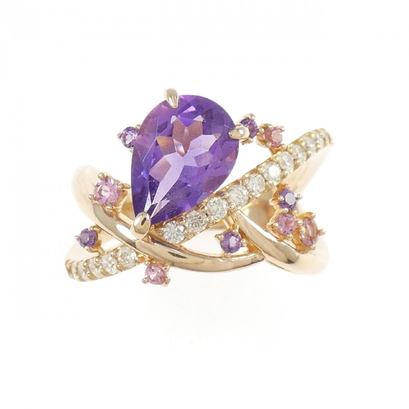 Nhẫn đá màu K18PG 668880