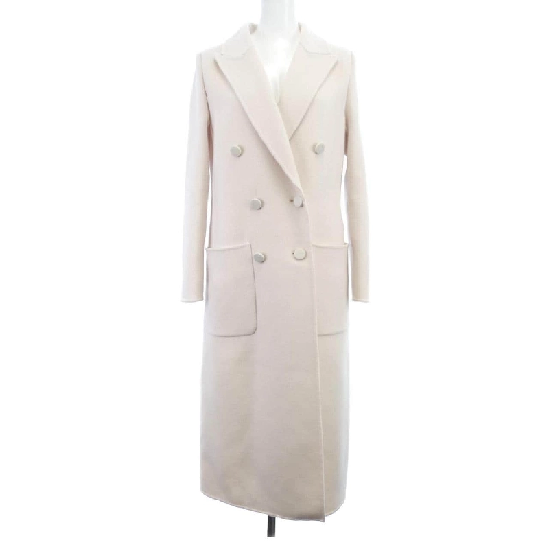 FENDI Áo khoác dài hai hàng cúc FF họa tiết lót FF8947 A5HD - Hàng hiệu Chính hãng 823110