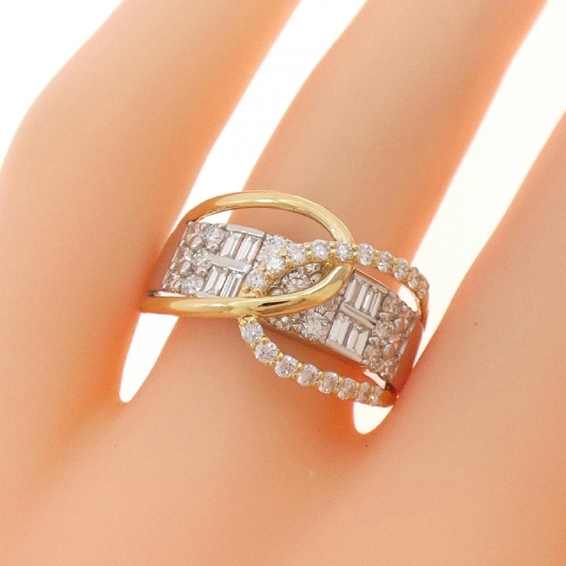 【Sản phẩm mới】Nhẫn kim cương PT900/K18YG 1.00CT 669132