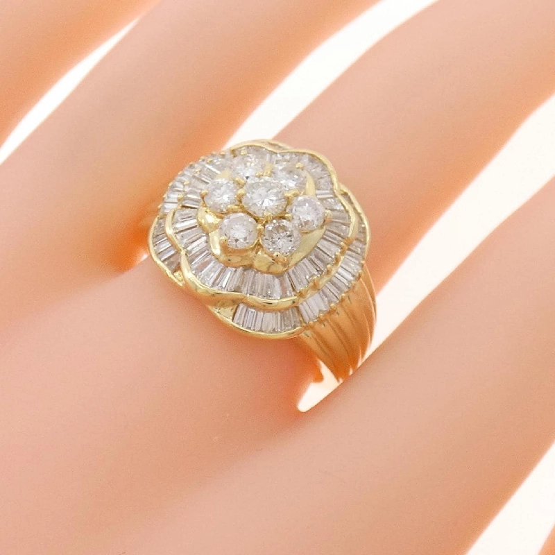 Nhẫn kim cương K18YG 2.00CT - Hàng hiệu chính hãng 848477