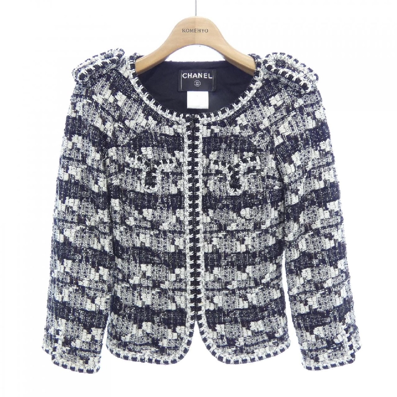 CHANEL P27771V17033 06C Áo khoác không cổ - Hàng hiệu Chính hãng 810426