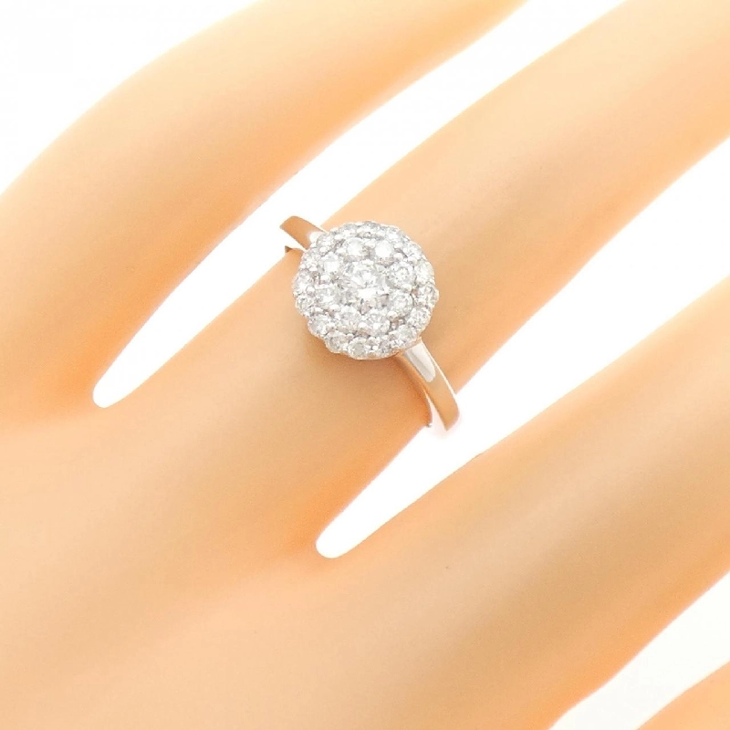 Nhẫn kim cương K18WG 0.50CT 668812