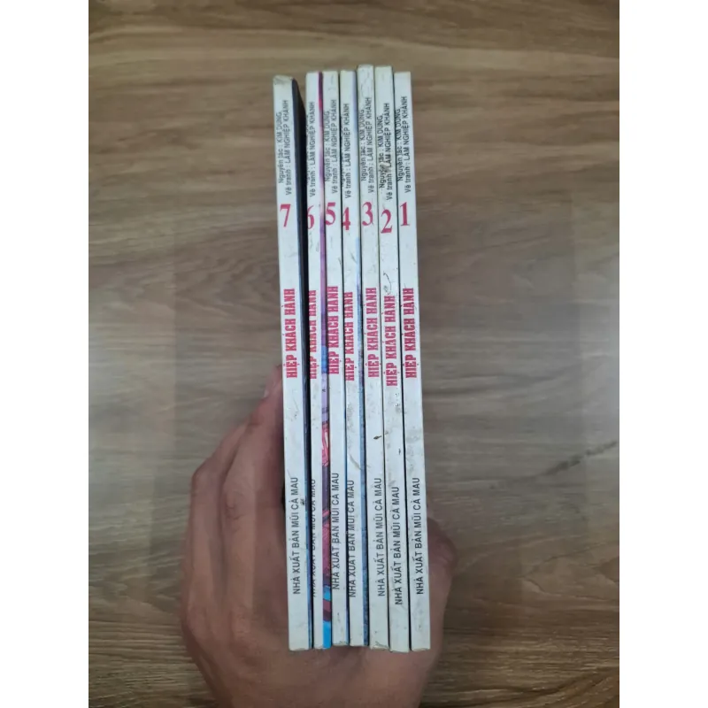 HIỆP KHÁCH GIANG HỒ (Trọn Bộ 7 Tập) – Hoàng Ngọc Lang (tác giả), Lâm Nghiệp Khánh (họa sĩ) 759053