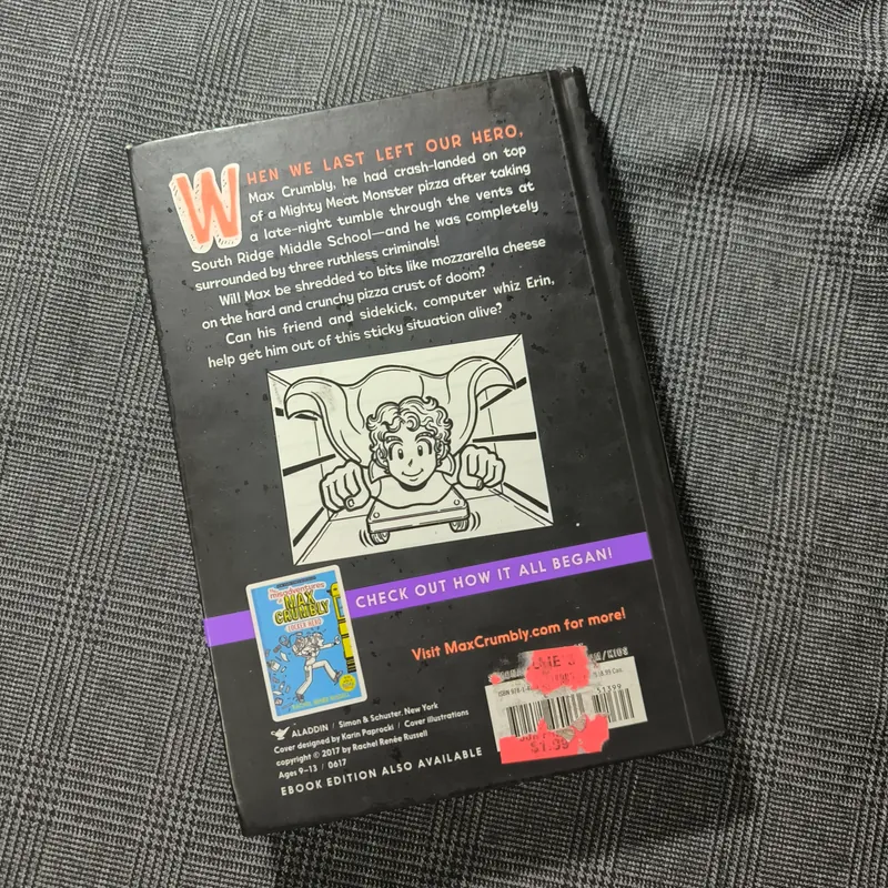 (Hardback) The Misadventures of Max Crumbly (Book 2) - Middle School Mayhem 712500