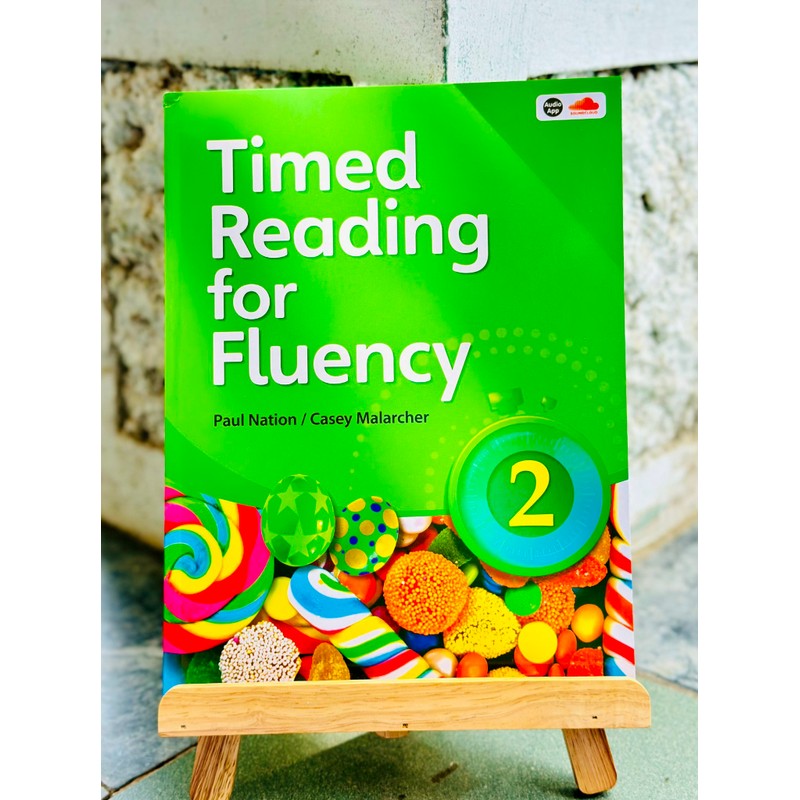 Bộ sách Timed reading for fluency (bộ 4 cuốn có file nghe) 194653