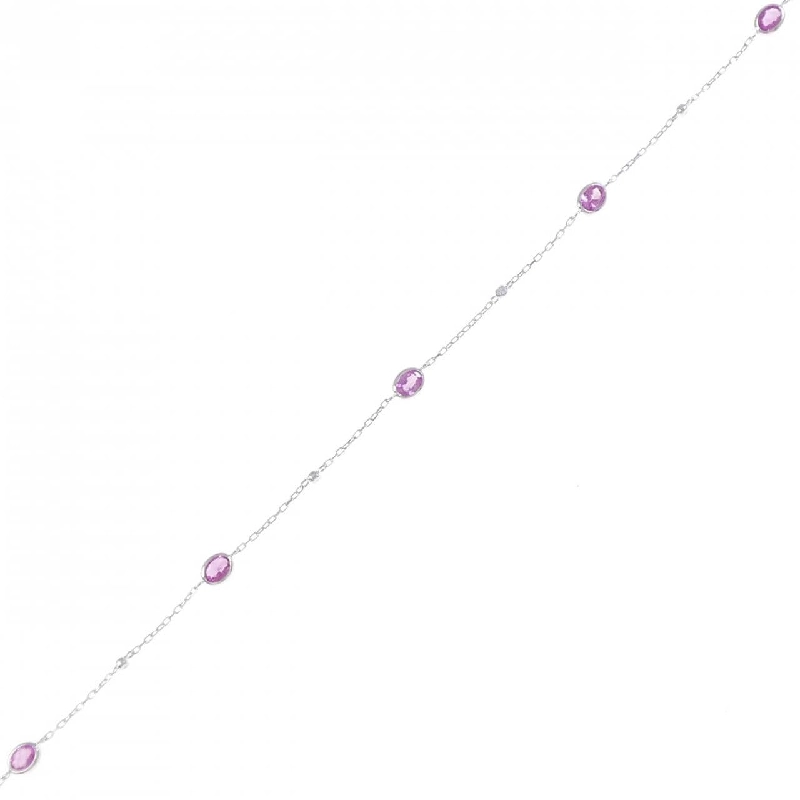 K18WG Sapphire Bracelet 0.98CT - Hàng hiệu Authentic 870504