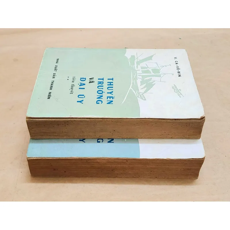 Giải thưởng Văn Học Stalin 1946: tiểu thuyết THUYỀN TRƯỞNG & ĐẠI ÚY (Veniamin Kaverin) 729292